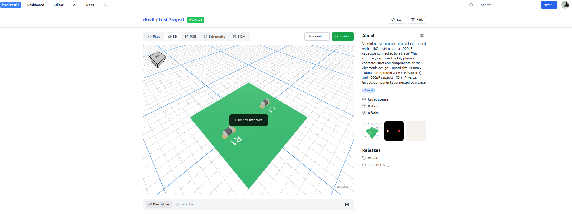 snippet in registry
